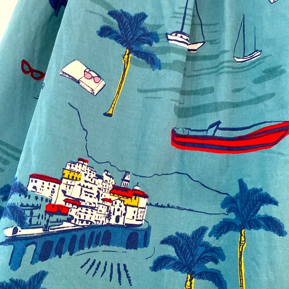Boden Seaside Novelty Skirt Retro - Picture 3 of 6